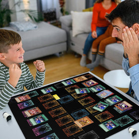 Extalas mat includes free counters and a storage bag for organization
