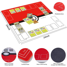 Extalas playmat includes 31 damage counters for quick battle state tracking.