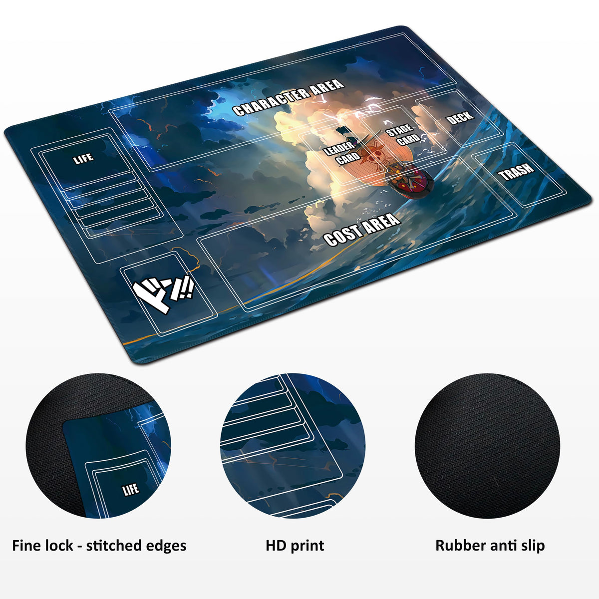 Extalas Playmat includes a storage bag for easy transport.