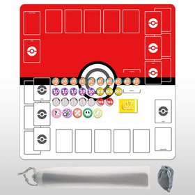 Extalas playmat showcases a clean two-player layout for organized matches.