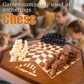 Extguds gift-ready chess set ideal for gatherings and enthusiasts.