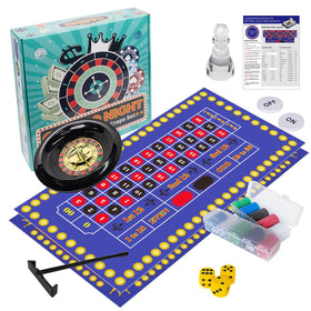 Extguds roulette wheel 10-inch in action for authentic casino-style home fun