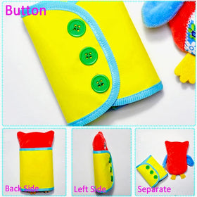 Extpro Learn to Dress Owl Doll cozy fabric ready for play.