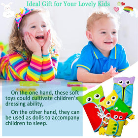 Extpro Learn to Dress Owl Doll portable design supports travel learning.
