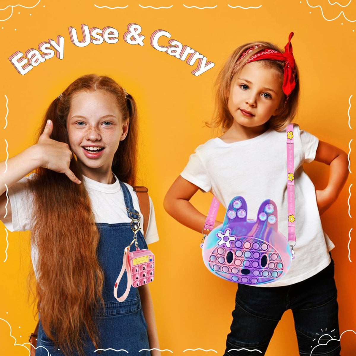 Exun squishy toys set offers squeezable sensory engagement.