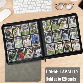 EYEGLEAM binder compatible with MTG, Yugioh, sports cards and more.