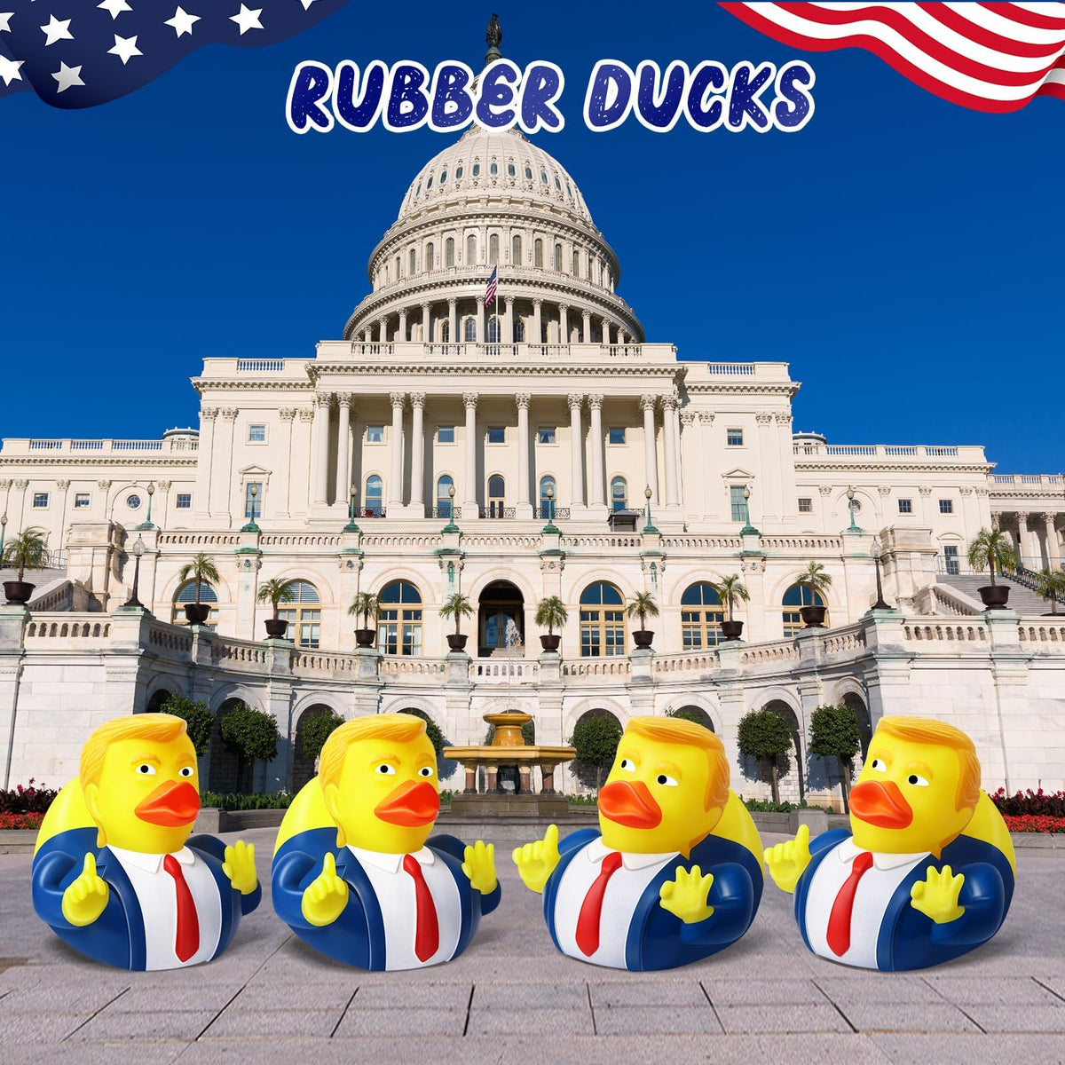 EYKOOW president rubber ducks as summer prizes boost event fun and engagement.