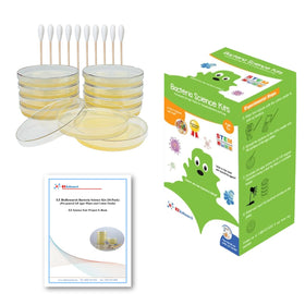 EZ BioResearch prepoured LB-agar plates ready for experiments.