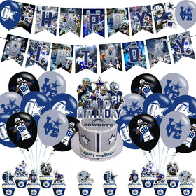 Ezcpigei Cowboys banner ideal for birthday decor