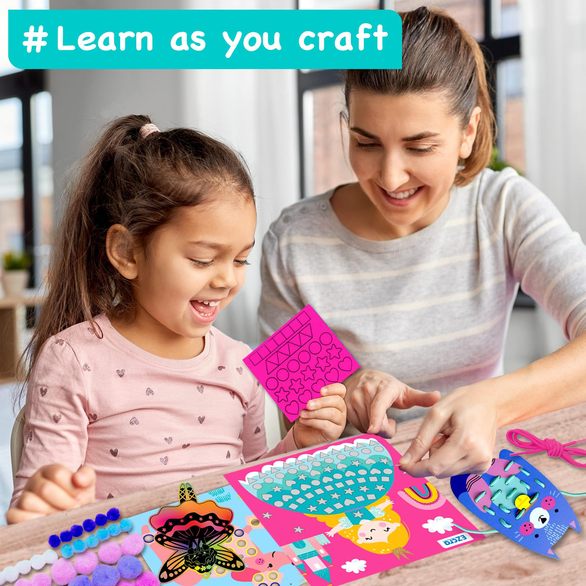 EZCRA unicorn 3D puzzle designed to boost problem-solving and fine motor skills