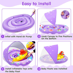 EZIGO float with padded edges for gentle contact during play