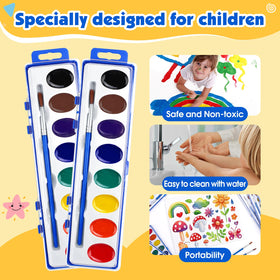 EZLYFF transparent palette for quick color blending and cleanup