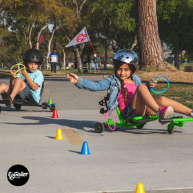EzyRoller Drifter X green non-marking wheels protect floors