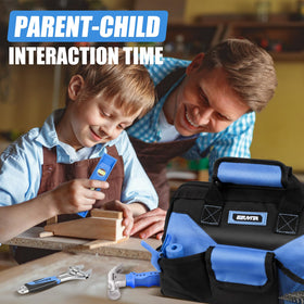 EZUVITA soft rubber handles provide comfortable grip for small hands