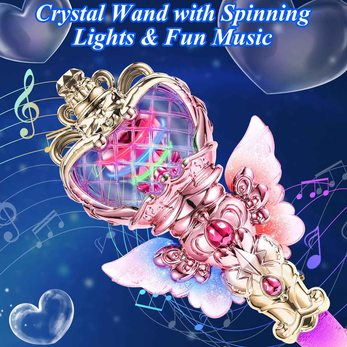 EZVYAO pink princess wand ideal as party favor or cosplay accessory