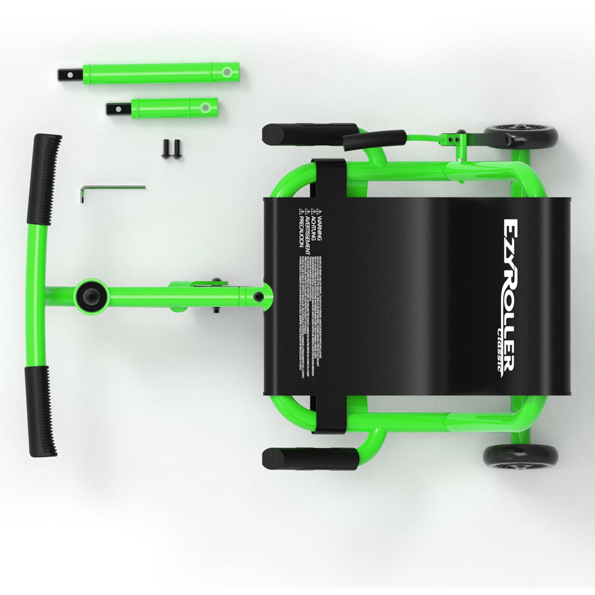 EzyRoller Classic compact dimensions and sturdy steel frame.