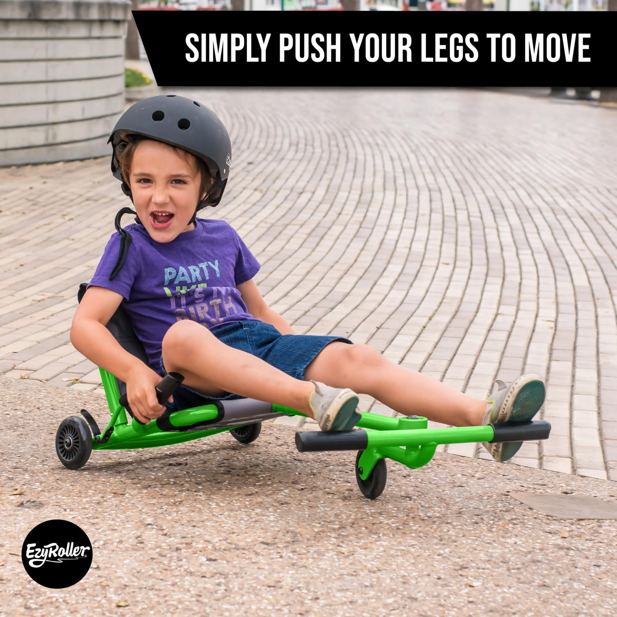 EzyRoller Classic non-marking wheels protect floors during activity.