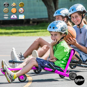 EzyRoller Classic Ride On Pink dimensions and weight.