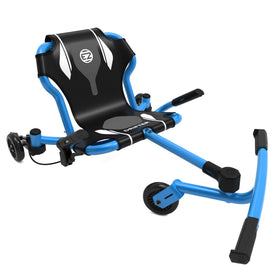 EzyRoller Drifter X blue front view for dynamic, controlled rides