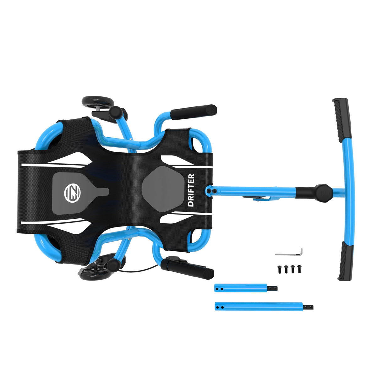 EzyRoller Drifter X dimensions 30-42 inches long, 21 wide, 15 high
