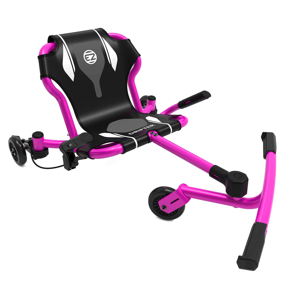 EzyRoller Drifter-X front view in pink showing smooth corner drifts and stability