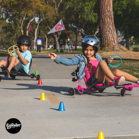 EzyRoller Drifter-X padding and back support enhances riding comfort