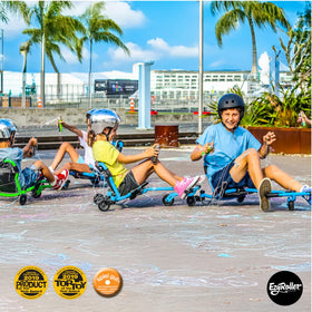 EzyRoller Drifter X steel frame and non-marking wheels