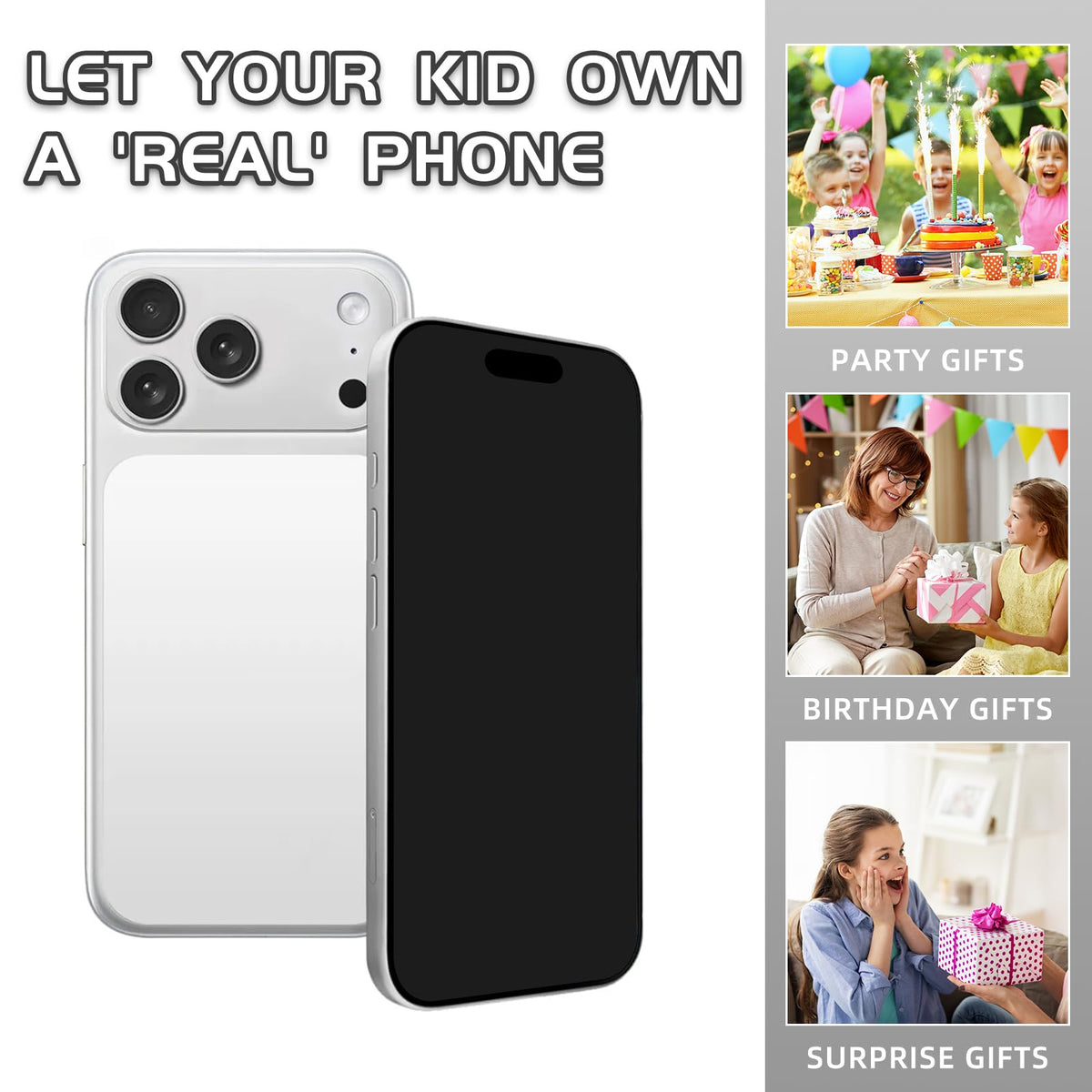 Faawxlo dummy phone white model showing visual contrast for product shoots.