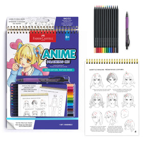 Faber-Castell Anime Drawing Kit Shojo Edition cover image inviting beginners