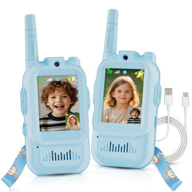 Fabeto walkie talkie with video and HD camera for clear outdoor communication.