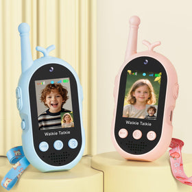 Fabeto Walkie Talkie Video with HD camera for outdoor play and family safety