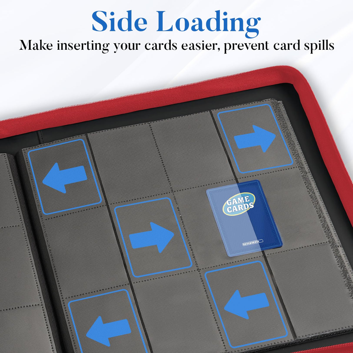 Archival-safe non-PVC sleeves preserve cards with clear visibility
