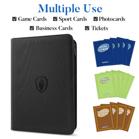 Fabmaker interior pages hold 360 cards across 20 pages for organized storage.