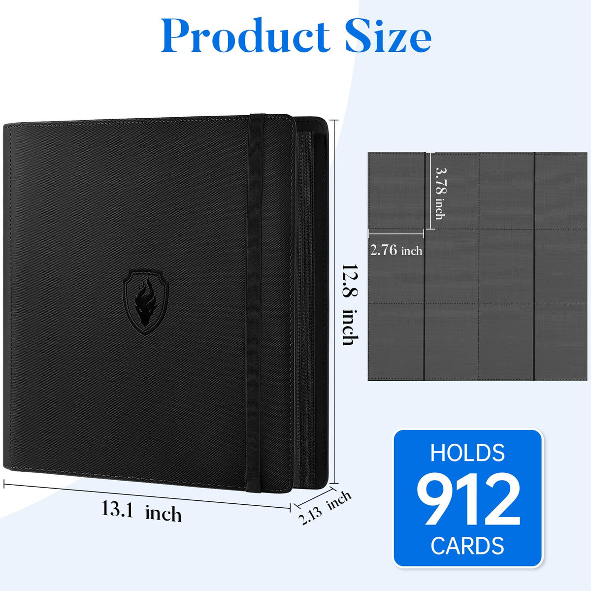 Dark green binder with embossed Fabmaker logo for a stylish look.