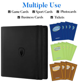 Water-resistant exterior shields cards in daily use and on the go.