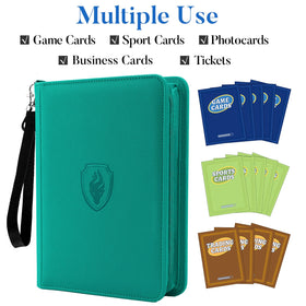 Fabmaker Premium binder shows 40 pages and 320-card capacity