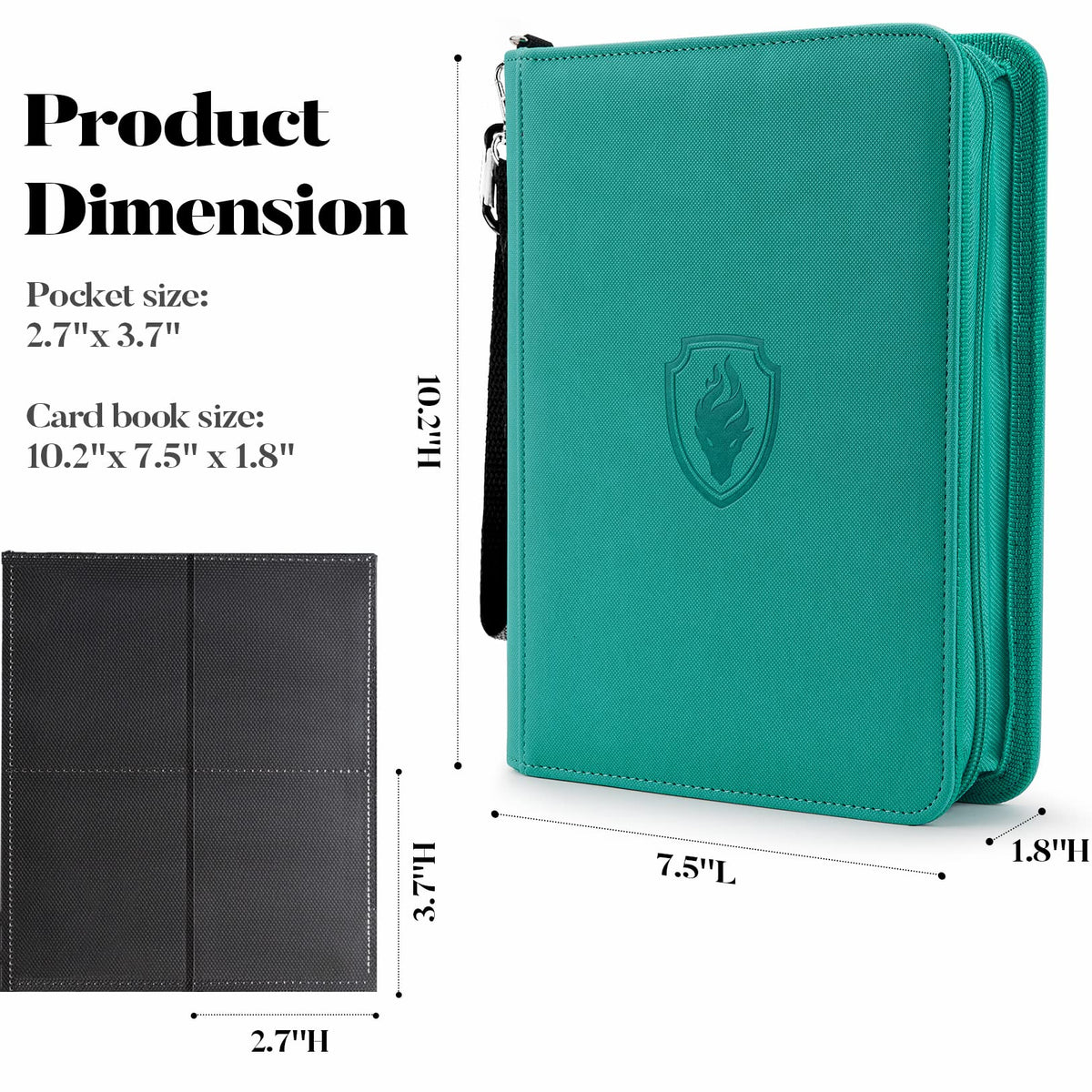 Fabmaker archival sleeves protect cards while remaining clearly visible