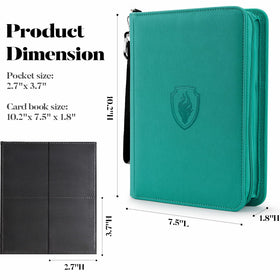 Fabmaker archival sleeves protect cards while remaining clearly visible
