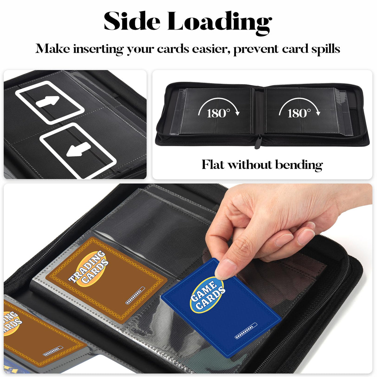 Fabmaker back pocket offers extra space for guides, checklists, or inserts