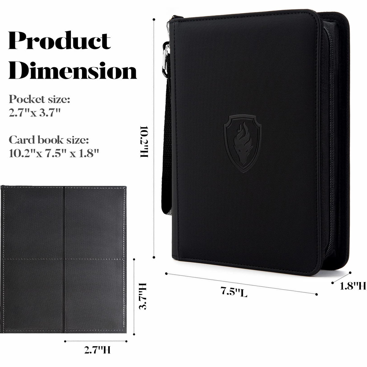 Fabmaker compact carry demonstrates portable dimensions for on-the-go card collection