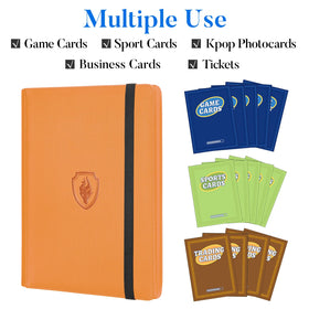 Fabmaker inside pages offer archival-safe protection and clear card visibility