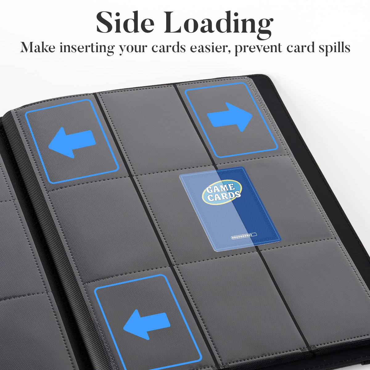 Fabmaker sleeve-compatible layout fits MTG, TCG, and sports cards