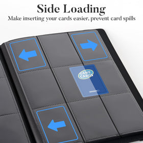 Fabmaker sleeve-compatible layout fits MTG, TCG, and sports cards