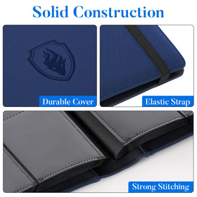 Fabmaker binder embossed logo interior view highlighting premium finish
