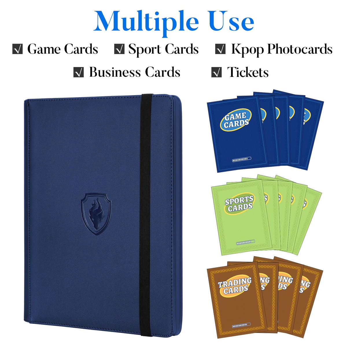 Fabmaker binder interior pages showing clear sleeves and organized layout