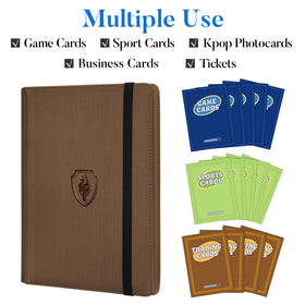 Fabmaker side-loading pockets simplify insertion and reduce card spills.