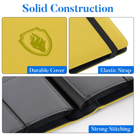 Fabmaker pages with 9 pockets holding 540 cards keep collections organized and protected