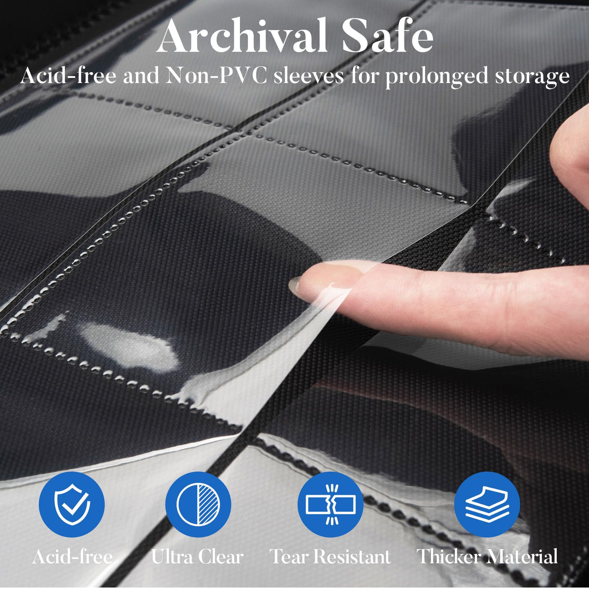 Fabmaker padded exterior protects cards from bending and dust