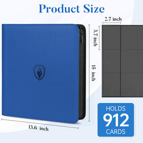 Fabmaker Premium Zip Card Binder padded outer case protects from bending