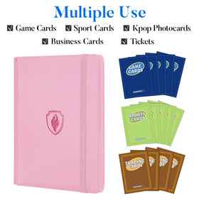 Fabmaker side-loading padded sheets simplify insertion and reduce card loss.